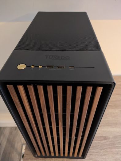 High Spec Desktop Tower PC with monitor and keyboard