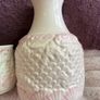 Vintage Belleek Ireland Porcelain Bedside Carafe & Tumbler Nite Set - Pristine! Image 2
