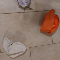 1euro each cosmetic bags