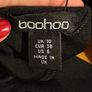 Boohoo Black Dress (Size 8) (New) Image 6