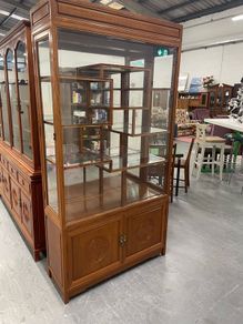 Solid Chinese Rosewood Display Cabinet