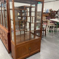 Solid Chinese Rosewood Display Cabinet