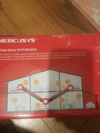 Mercusys  AC1200 whole home mesh wi -fi sistem