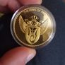 Michael Jackson king of pop low number coin Image 2
