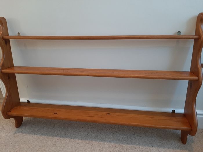 Pine Shelves.