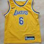Authentic NBA Nike Lakers Basketball Set ((James 6)) Image 2