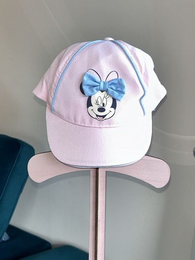 Baby Girls Pink Mini Mouse Cap. Age 6-9 months / EU 47cm