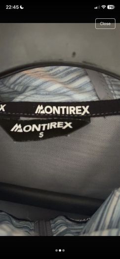 Montirex Windbreaker Grey/Light Blue
