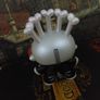 Kidrobot Dunny Flesh and Bones Skeleton ! by Scribe Artist ! from Merdivale Series ! 1/16 Ratio ! Vinyl Figure ! Image 3