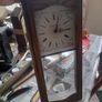 Two Vintage Clocks for parts or turn the cases into Displays for Jewellry etc, springs are good in the clock in first photo Image 2