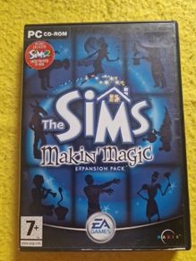 The Sims Making Magic Expansion pack Pc cd rom games Original