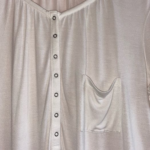 Gap White 3/4 Sleeve Top Size S BRAND NEW