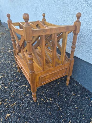 Antique newspaper rack