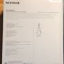 Nixon - Apollo Over Ear Headphones - Silver/Black Image 4