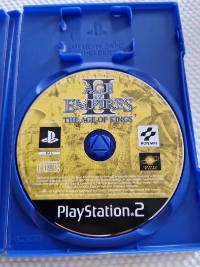 Age of Empires II 2 The Age of Kings PlayStation2 Ps2 Games Original