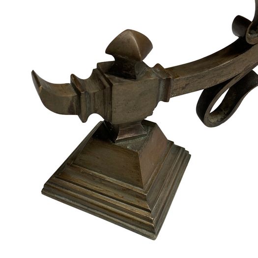 Antique French Bronze Wall Sconce