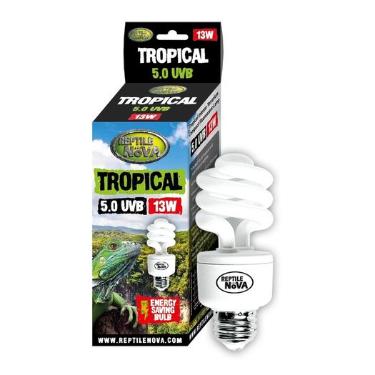 Reptile Nova Bulb For Terrariums 5.0 UVB 13W TROPICAL