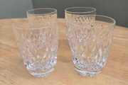 Set Of 4 Vintage Waterford Crystal Whiskey Glasses