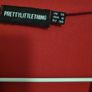 PrettyLittleThing Red Blazer Dress with Gold Buttons Image 2