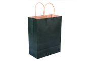 100 Dark Green Bags - 21x27cm - Free Postage