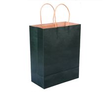 100 Dark Green Bags - 21x27cm - Free Postage