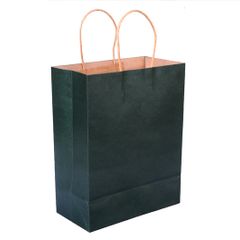 100 Dark Green Bags - 21x27cm - Free Postage