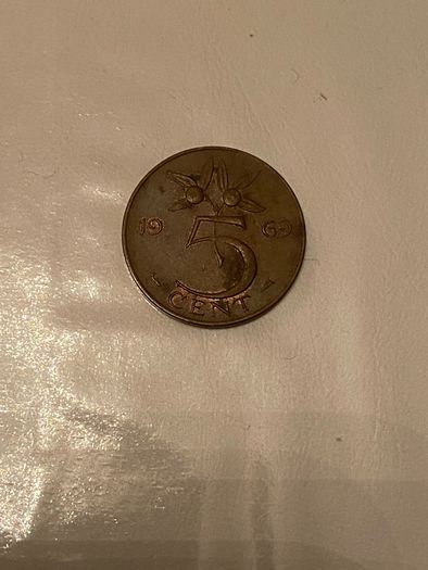 1969-1970 Dutch 5 cents