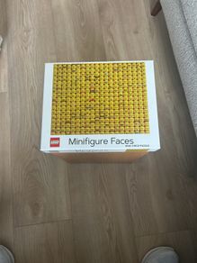 Lego Minifigure Faces 1000 piece jigsaw puzzle