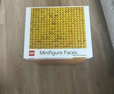Lego Minifigure Faces 1000 piece jigsaw puzzle