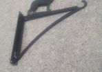 Hanging basket brackets