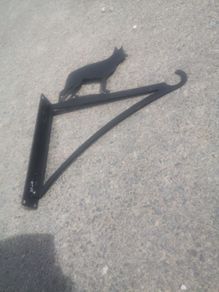 Hanging basket brackets