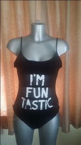 BNWT Primark black body suit size UK16 EU44 Postage included
