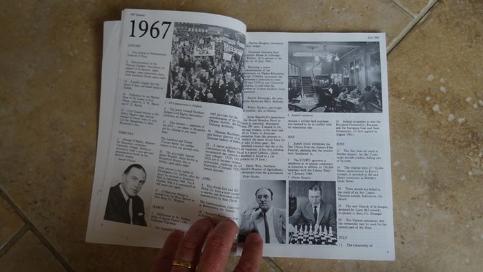 Ireland - The past twenty years 1967 to 1986 - An Illustrated Chronology.
