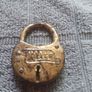 Vintage Muller Padlock & Keys Image 2