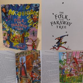 The folk of the Faraway Tree by Enid Blyton  HARDBACK BOOK