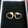 Vintage Rolled Gold Drop Earrings Image 8