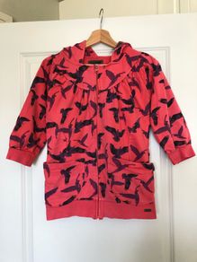 Numph zip up cotton top