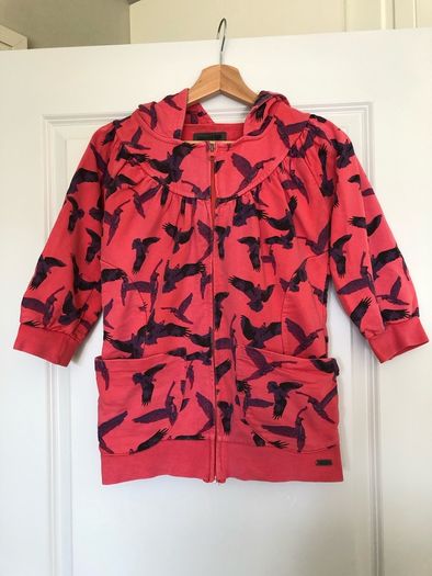 Numph zip up cotton top