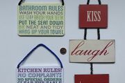 Hang Ups - Bathroom/ Kitchen Rules, Kiss Laugh Dream