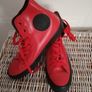 Converse unique red tall shoes size 4.5 as new Image 6