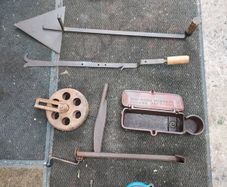 Vintage tool items