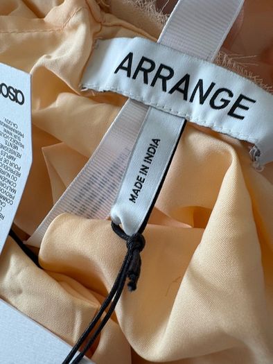 asos arrange disc dress