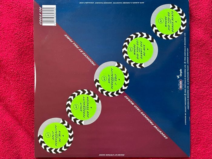 UTFO - Split Personality 12 inch hip hop vinyl
