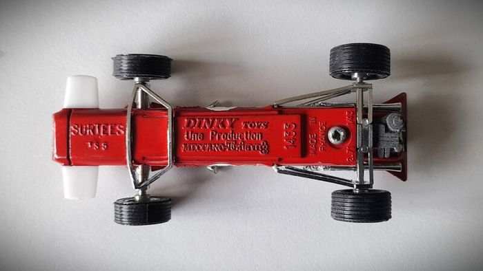 Diecast Vintage French Dinky Toys Surtees TS5 F5000 1969 - Near Mint Original Condition/Very Good Box