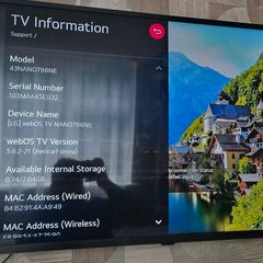 Lg 43"