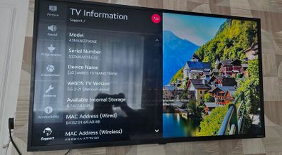 Lg 43"