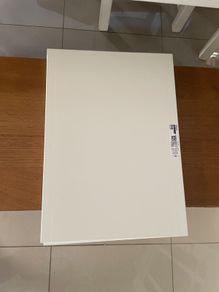 Two trofast storage shelves