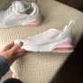 Nike 270s white and pink Image 6