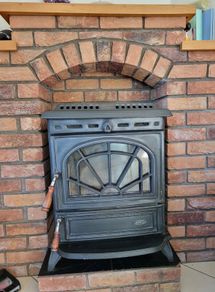 Solid fuel Stanley Tara Stove with back boiler