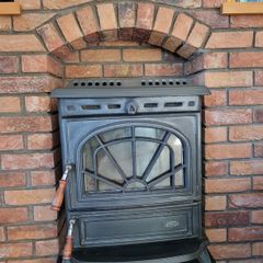 Solid fuel Stanley Tara Stove with back boiler